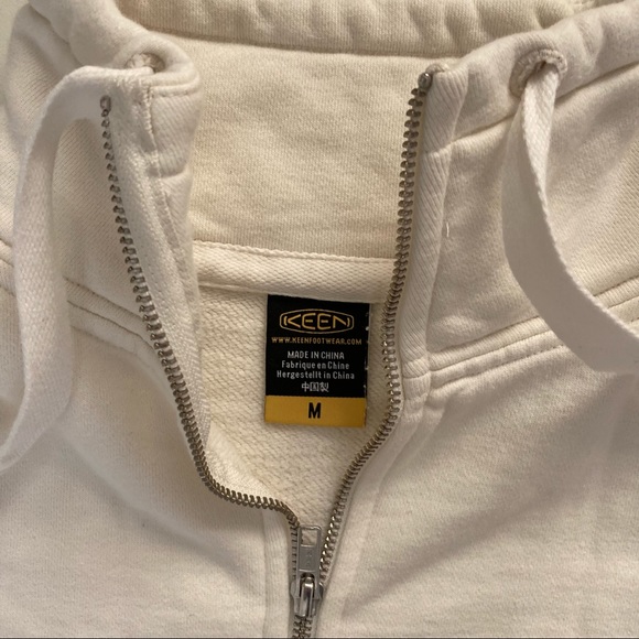 KEEN ZIP UP SWEATSHIRT SIZE MEDIUM - Picture 3 of 4